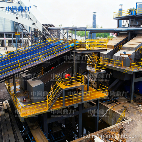 Высокоэффективная линия по производству золота из твердых пород